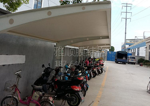 膜結(jié)構(gòu)電動車、自行車棚