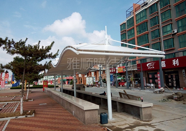 膜結(jié)構(gòu)遮陽棚